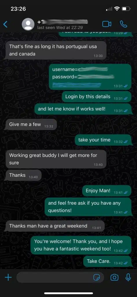 EU Client — Card payment